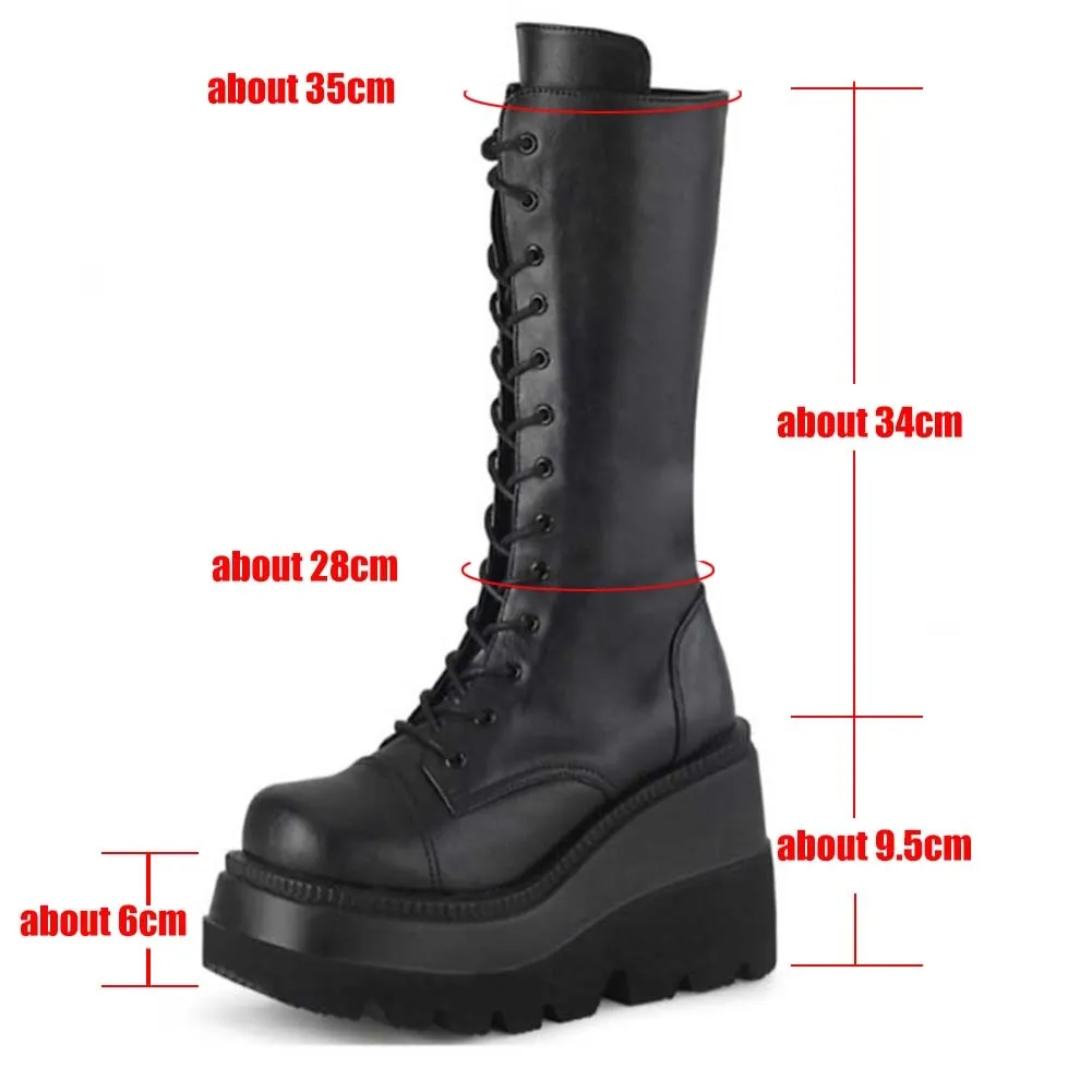 Knee High Chunky Boots