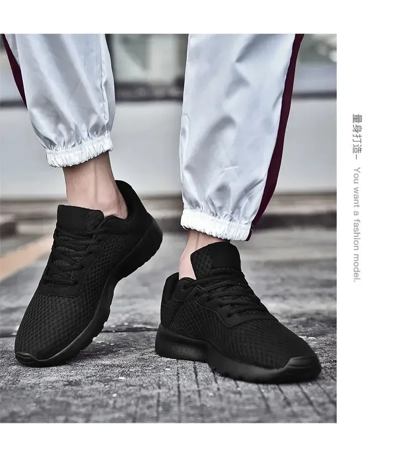 Mens Running Shoes Breathable Summer Sport Tennis Shoes Casual Ultra Lightweight Unisex Women Fashion Sneakers Non Slip Trainers