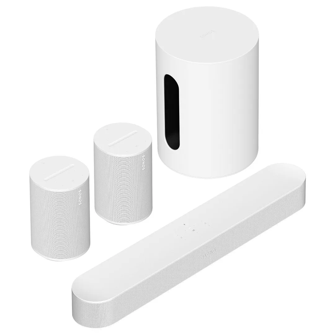 Sonos Immersive Set with Beam, Sub Mini & Era 100