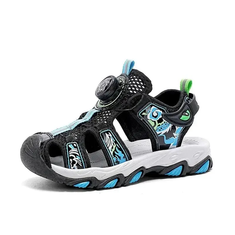 Summer Children Beach Sandals Brand Fashion Sneakers For Girls Size 28-38 Boys Footwear Kids Non-slip Sandalias Baby Shoes