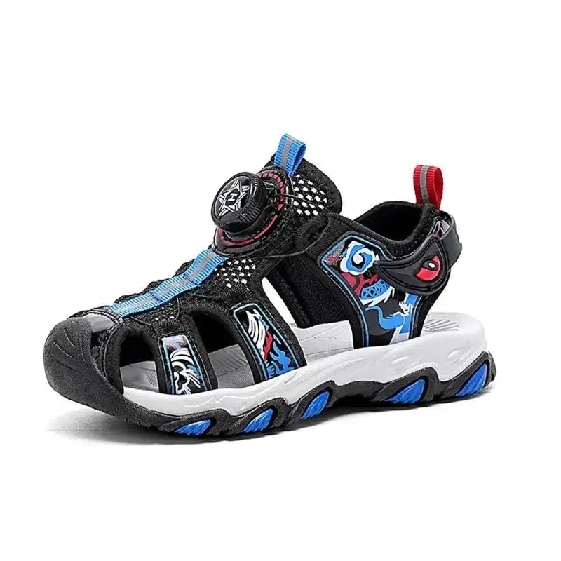 Summer Children Beach Sandals Brand Fashion Sneakers For Girls Size 28-38 Boys Footwear Kids Non-slip Sandalias Baby Shoes